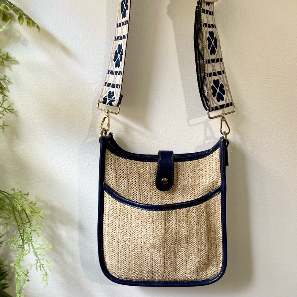 Ahdorned crossbody bag